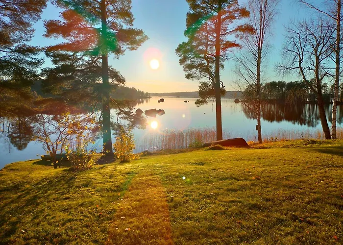 Rantala Talo Keitele Jaerven Rannalla *